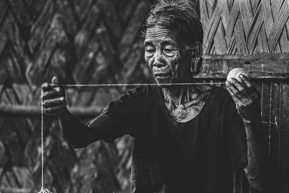 “Every wrinkle is a memory, every line a story — a lifetime woven into skin, stronger than time itself.”